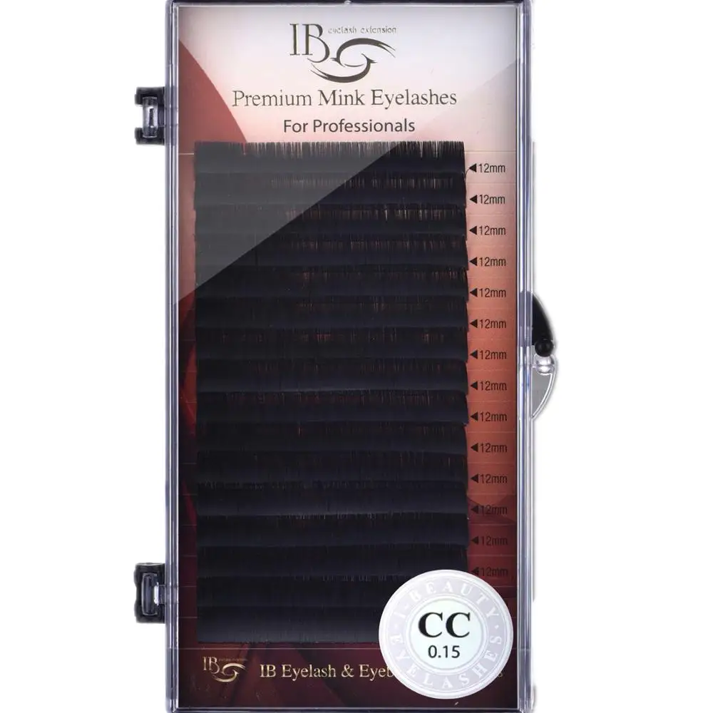 I-beauty индивидуальное наращивание ресниц одна длина ручной работы Ресницы IB норка