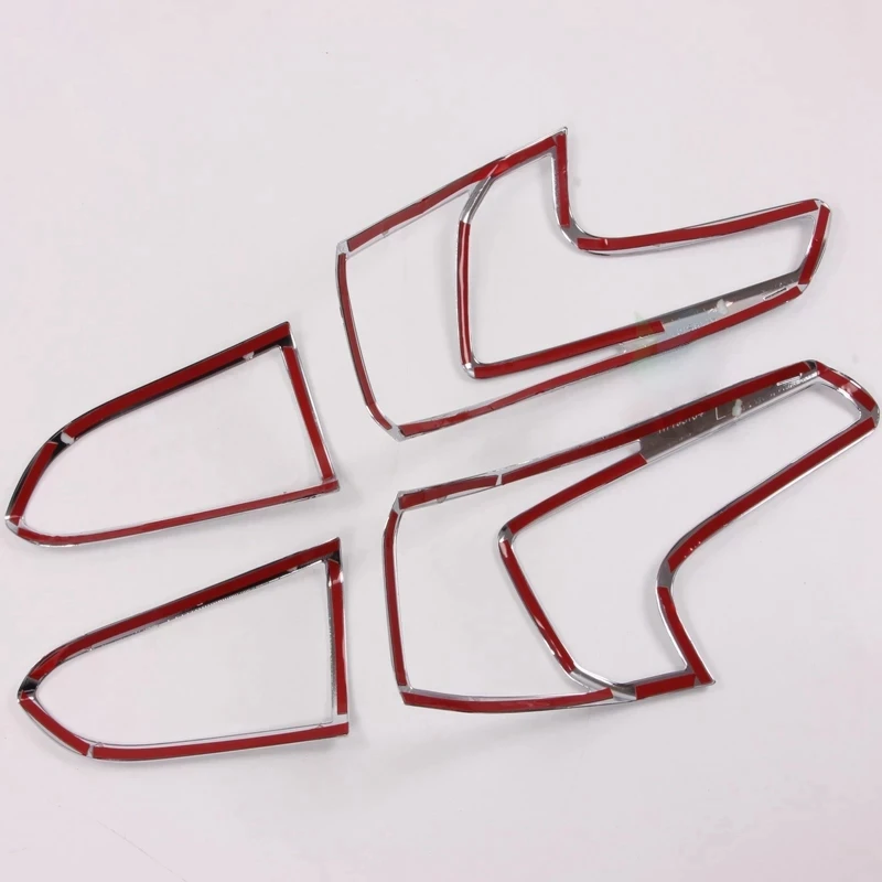 

1 Set Front Rear Headlight Taillight Light Lamp Cover & 1 Set Chrome Front Lamp Cover Headlight Frames Protector