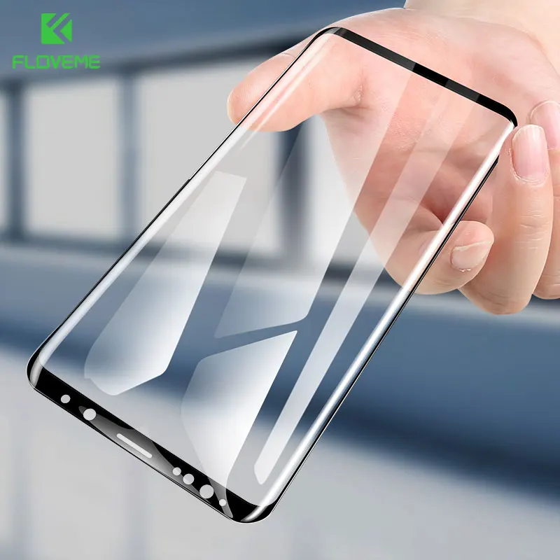 FLOVEME для Samsung S9 S8 защита экрана 3D изогнутый полный чехол ультра мягкая пленка Galaxy