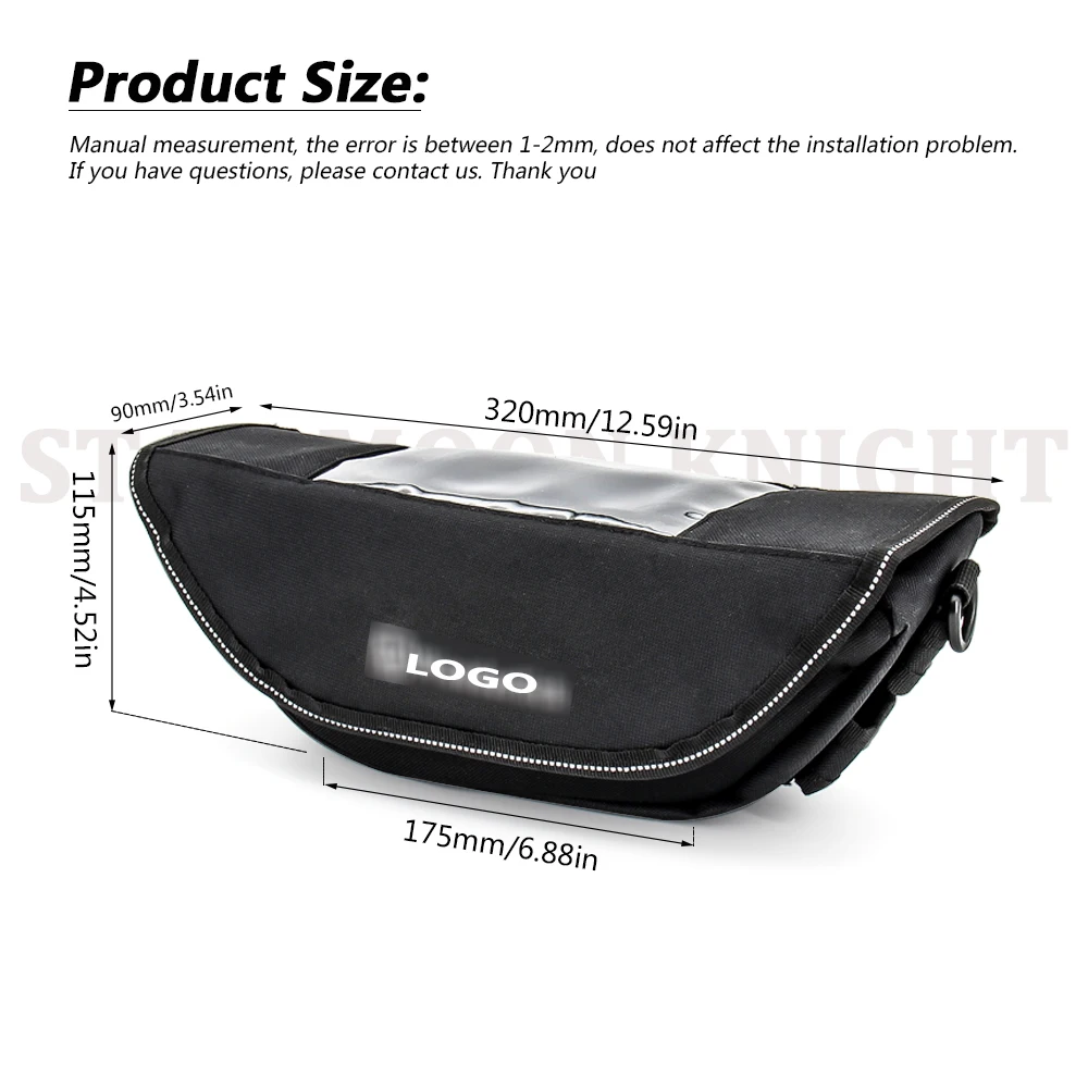 

Handlebar Waterproof Bag Travel Bag For Triumph Tiger 800 Tiger 1200 Tiger Sport
