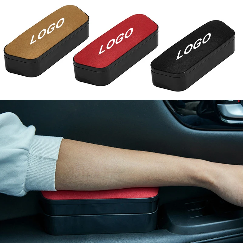 

Автомобильный подлокотник подушка против усталости Поддержка локтя Регулируемый дверной подлокотник коробка для хранения для Tesla модели 3 ...