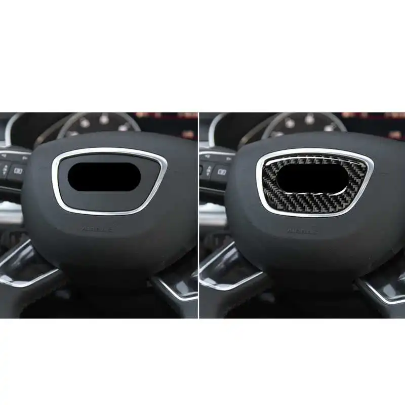 

Fit For Audi Q5 A3 A4L Q3 carbon fiber steering wheel standard modification car accessories