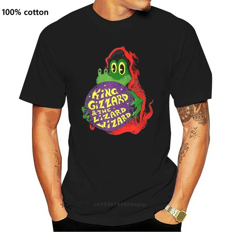 

King Gizzard And The Lizard Wizard Black T-Shirt Size S-3Xl Festive Tee Shirt