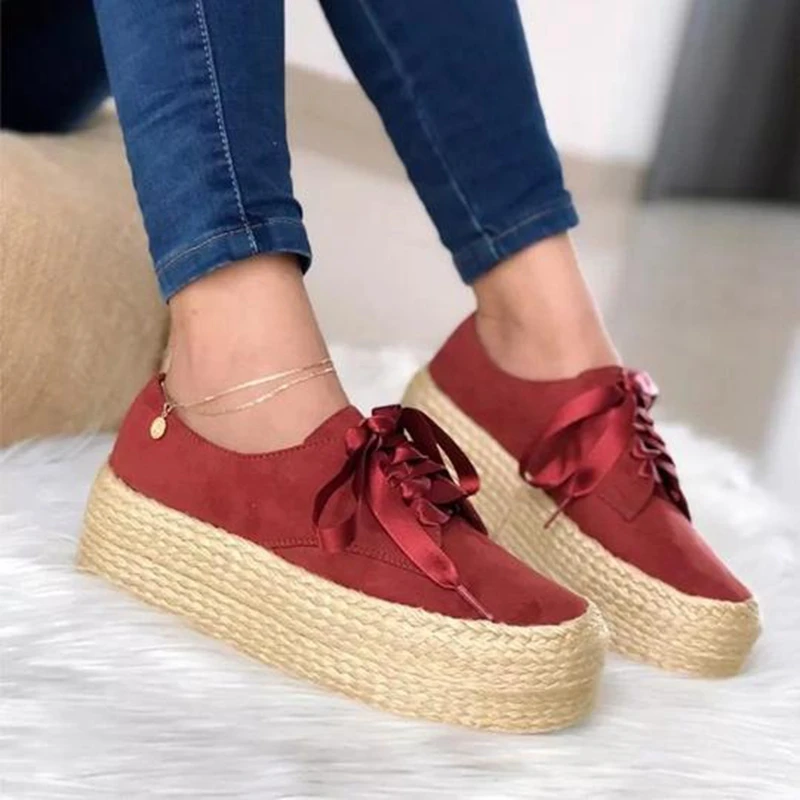 Эспадрильи Модные женские кроссовки Zapatos De Mujer удобная обувь на плоской подошве