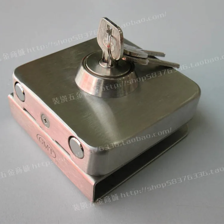 

[GMTT engineering hardware] PUS051 single-door single-side glass lock without slotted glass middle lock