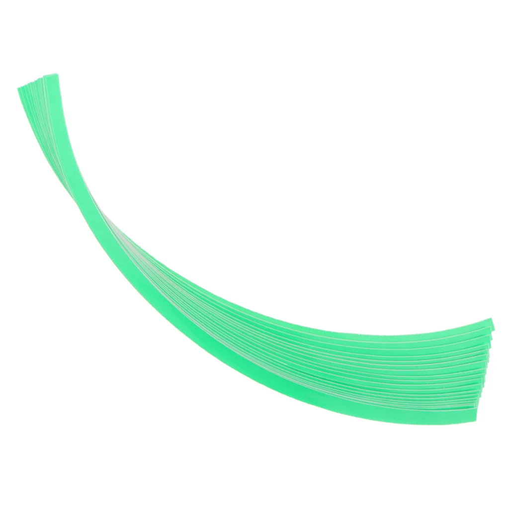 

16 Pieces Car Wheel Hub Rim Edge Protector Ring Tire Guard Decal Stickers