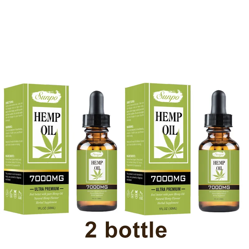 Масло 5000mg CBD органические семена конопли масло Премиум Растительные Травы