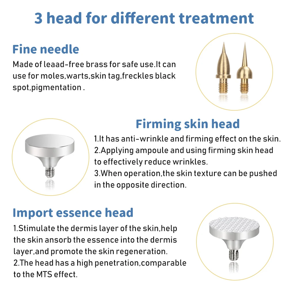 Плазменная ручка для удаления татуировок черных точек с ЖК-дисплеем 4 цвета |