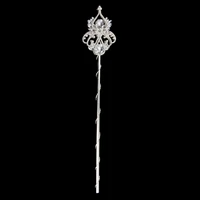 silver fairy princess queen magic wand scepter bridal scepter wedding party diy decoration accessory photo prop