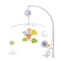 2022 new baby crib holder rattles 0 12 months music rotating bedside bell soothing toy