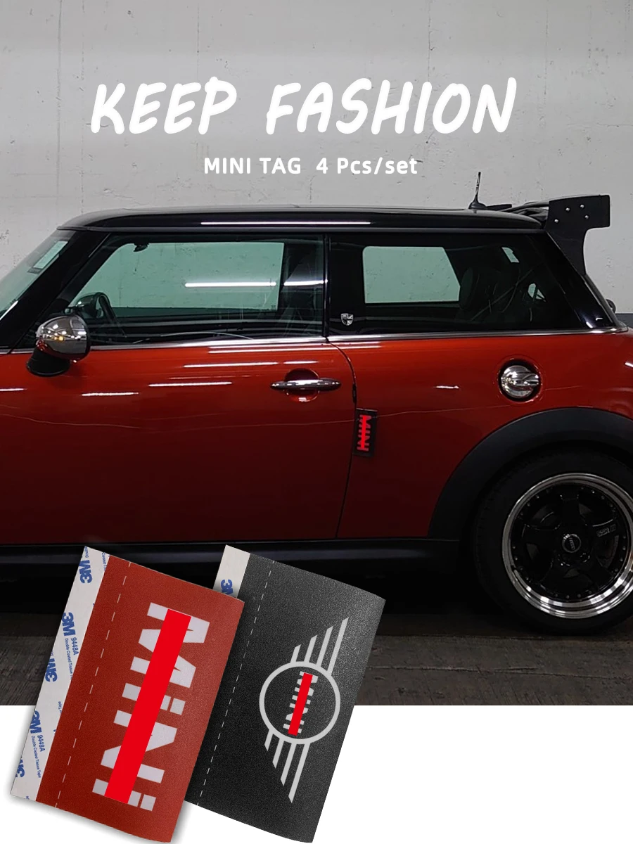 Миниатюрная наклейка высококачественный материал дверная для MINI cooper R50 R53 R56 R60 F56