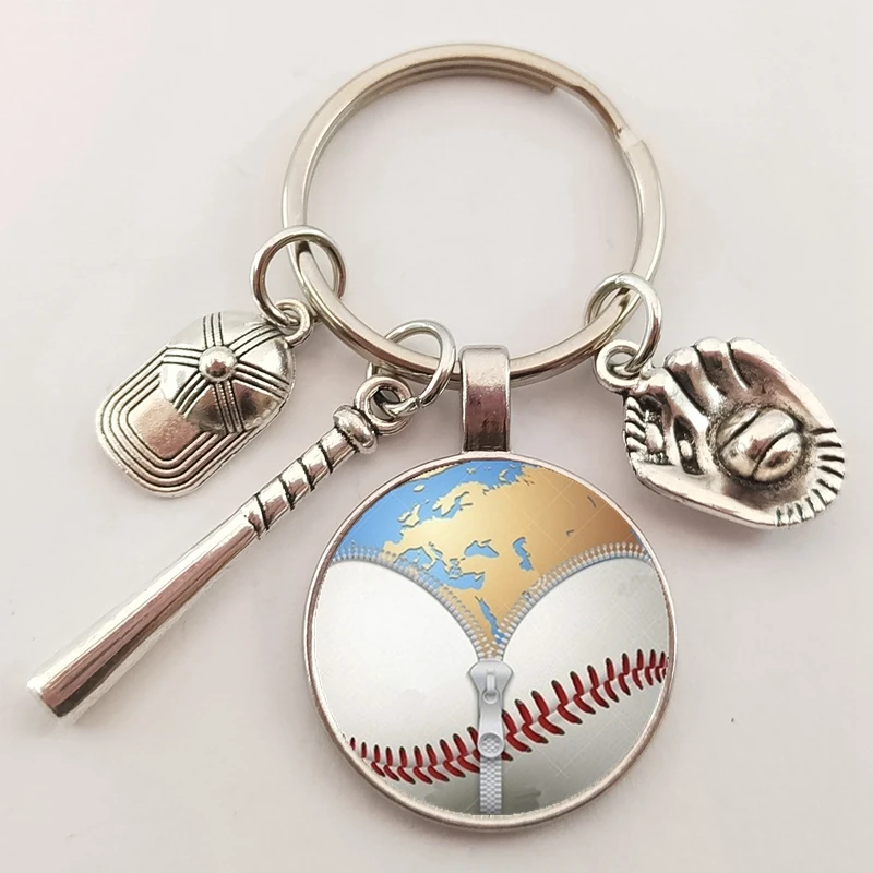 Брелок для ключей Мужской винтажный спортивный в стиле ретро силуэт ювелирное