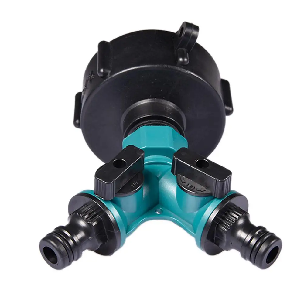 Кран y-типа распределительный садовый пластмассовый ременный переключатель