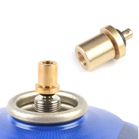 mini inflatable valve outdoor camping long flat gas tank inflatable small parts valve accessories