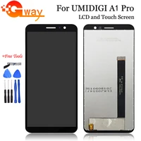 5 5 inch umidigi a1 pro lcd displaytouch screen 100 original tested lcd digitizer glass panel replacement for umidigi a1 pro