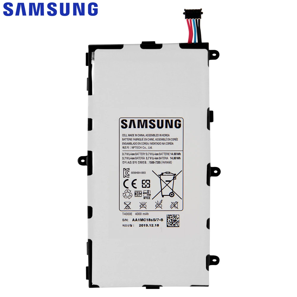 SAMSUNG оригинальный аккумулятор T4000E T4000C T4000U для Samsung GALAXY Tab3 7 0 T210 T211 T2105 T217a