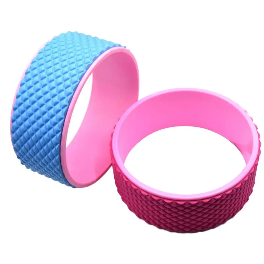 

Массажное колесо для йоги, тренировочное кольцо для спины, оборудование для формирования талии, бодибилдинга, аксессуары для занятий йогой