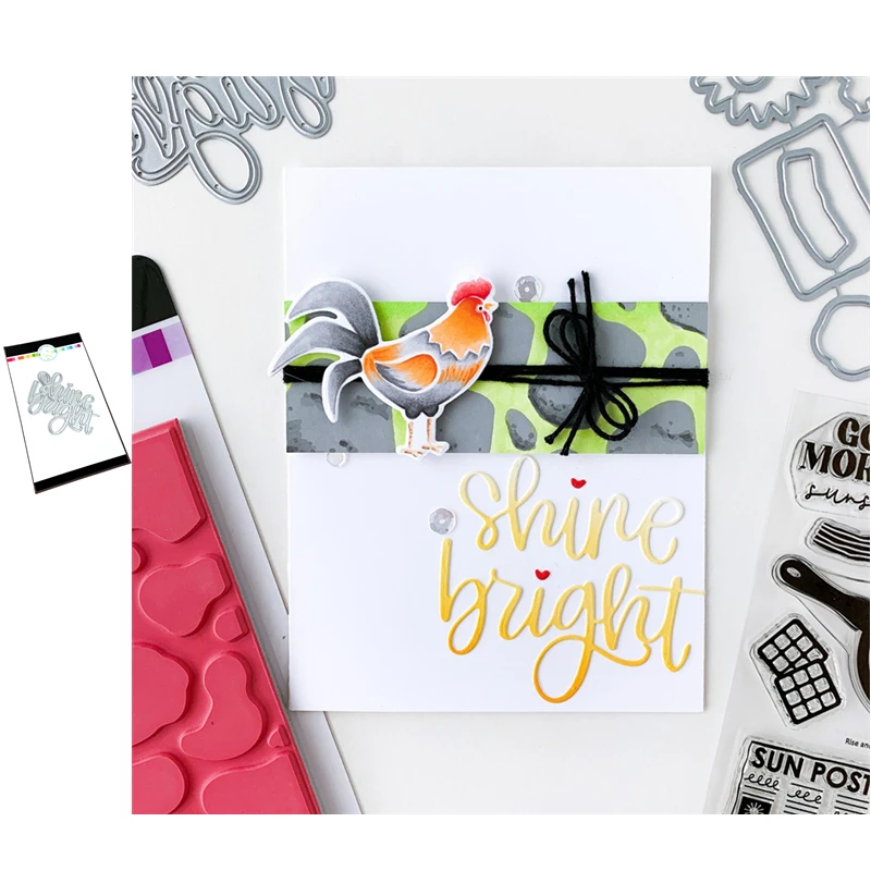 

English Alphabet Cutting Dies Scrapbook Dariy Decoration Stencil Embossing Template DIY Greeting Card Handmade