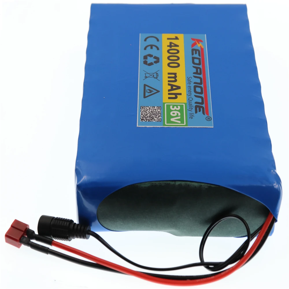 

Kedanone 2020 new 36V 8ah 10ah12AH 14ahEbike Battery Lithium ion Battery with 36V Charger, for 250W 350W 500w 750W Electric Bike