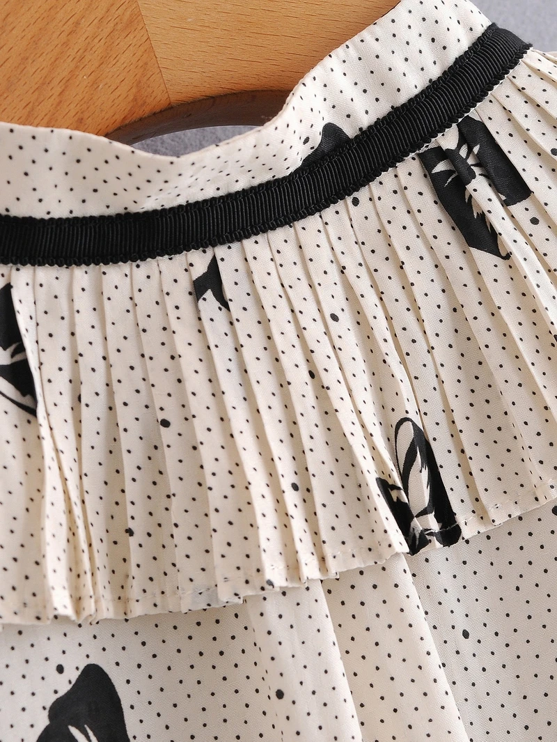 

Stylish Women Shirt Spring 2021 New Fashion Ruffles Tied Neck Full Sleeve Preppy Girl Loose Blouse