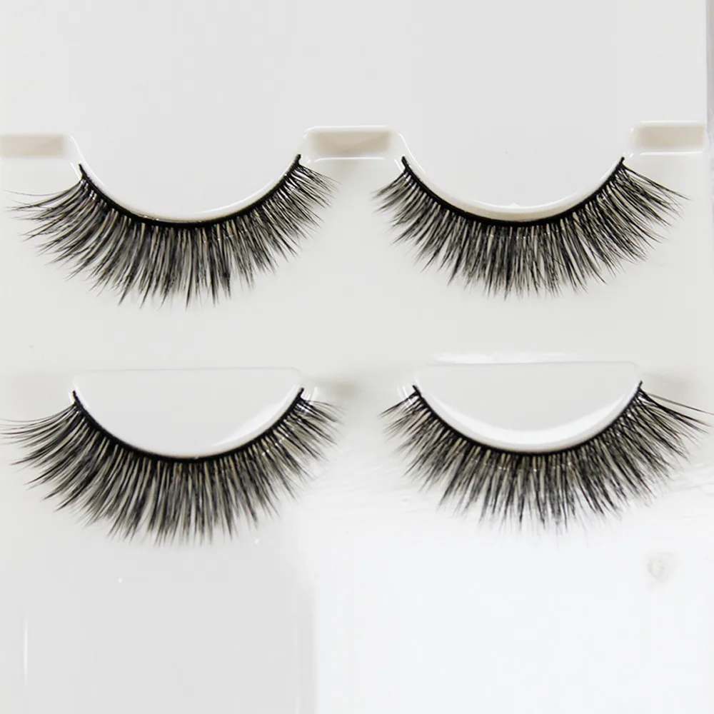 3 пары 3d Длинные Накладные ресницы для макияжа натуральные накладные густые