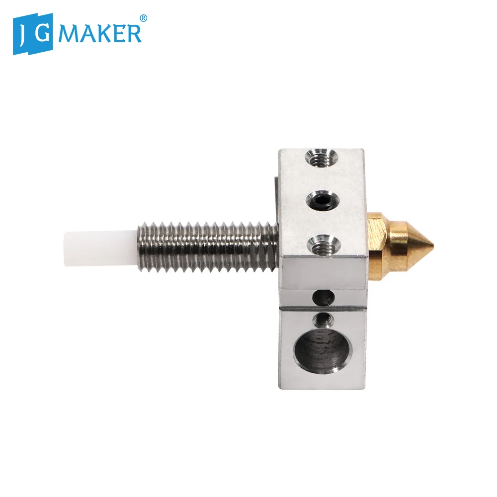 JGMAKER Z-603S A8 A8S 3D Printer Nozzle Suite Including Nozzle 0.4mm Heating block Throat Jgaurora JGMAKER Z-603S A8 A8S 3D Printer Nozzle Suite Including Nozzle 0.4mm Heating block Throat Jgaurora