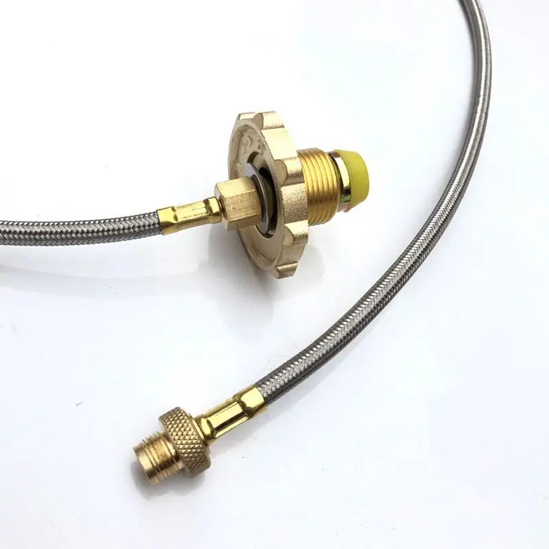 Outdoor Camping Butane Stove Gas Refill Adapter Cartridge Nozzle Bottle Type Screw Valve Canister Connector | Спорт и развлечения