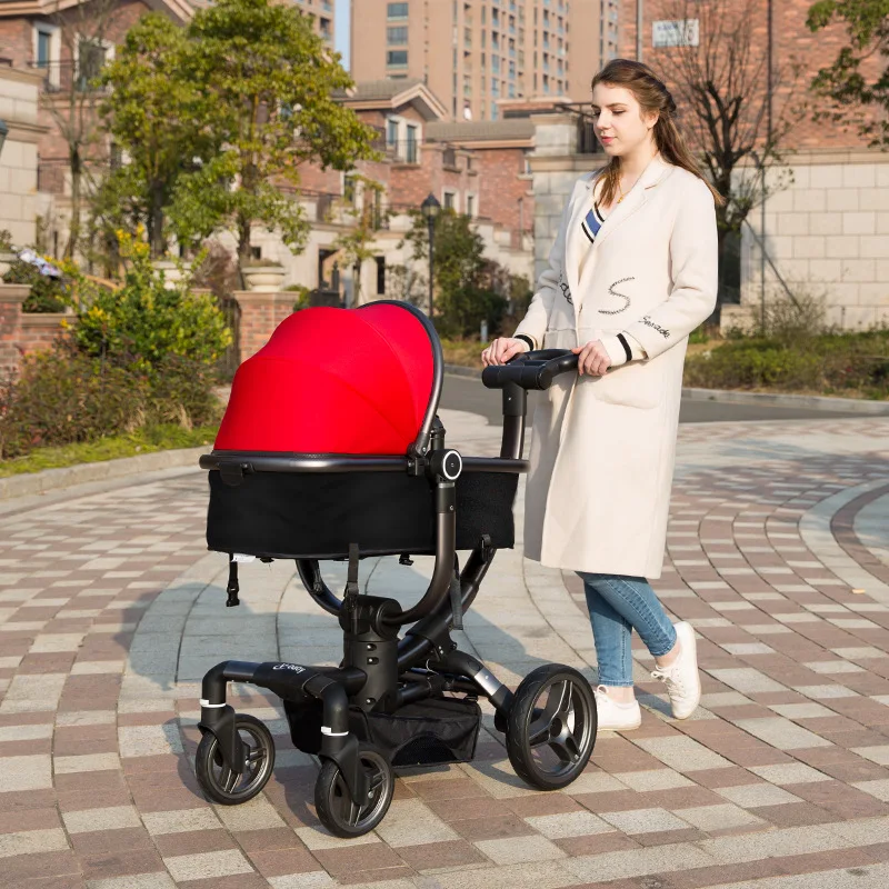 Роскошная многофункциональная Высококачественная детская коляска из