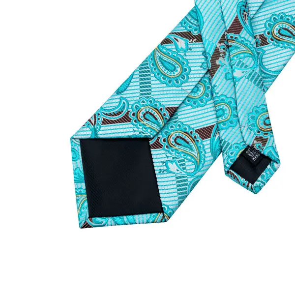 SN-570, бирюзовый, новинка, галстук, Hanky, запонки, наборы, мужские, шелк, галстуки для мужчин, формальные, свадебные, вечерние, для жениха