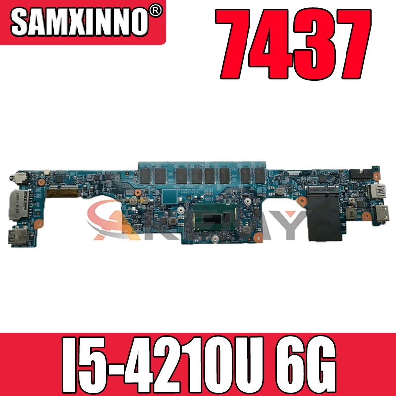 

Akemy I5-4210U 6G для DELL INSPIRON 7437 Материнская плата ноутбука DOH40 12310-1 PKNM5 CN-0W5PG0 W5PG0 материнская плата 100% тестирование