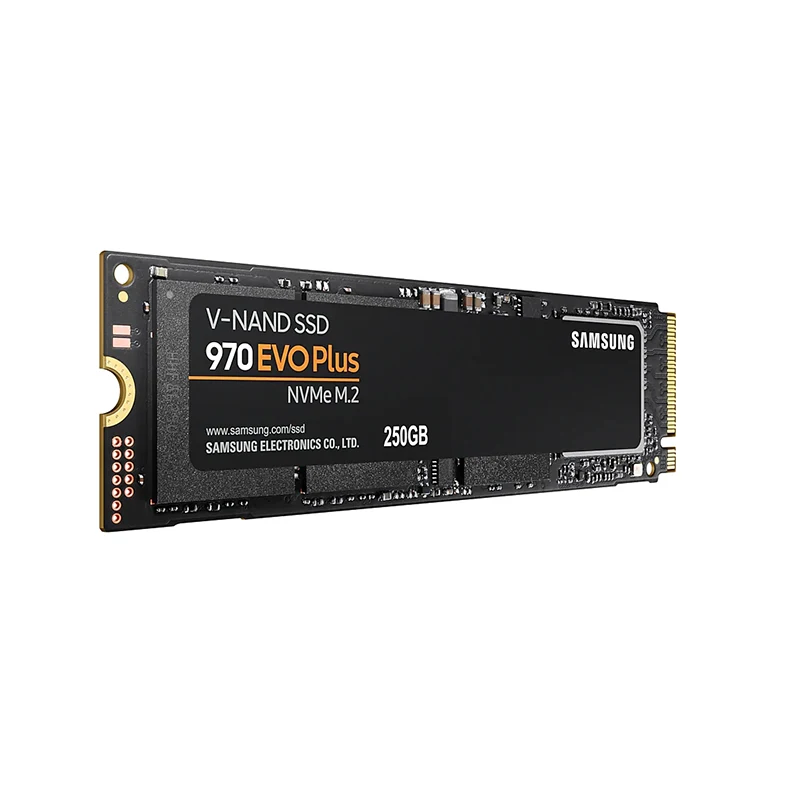 

SAMSUNG M.2 SSD 1 250 500 970 EVO Plus NVMe, M2 2280 TLC PCIe Gen 3,0x4, NVMe 1,3