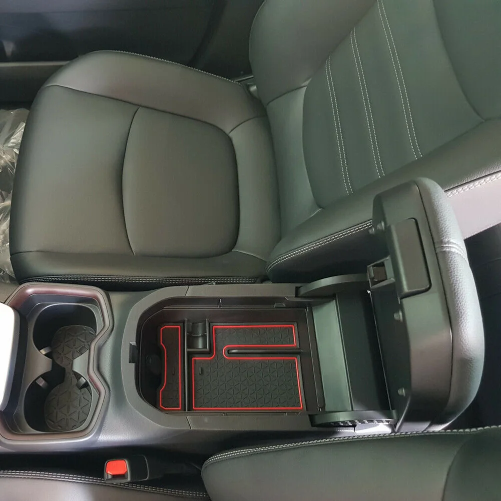 1 шт. черный внутренний подлокотник коробка для хранения Органайзер Toyota RAV4 2019