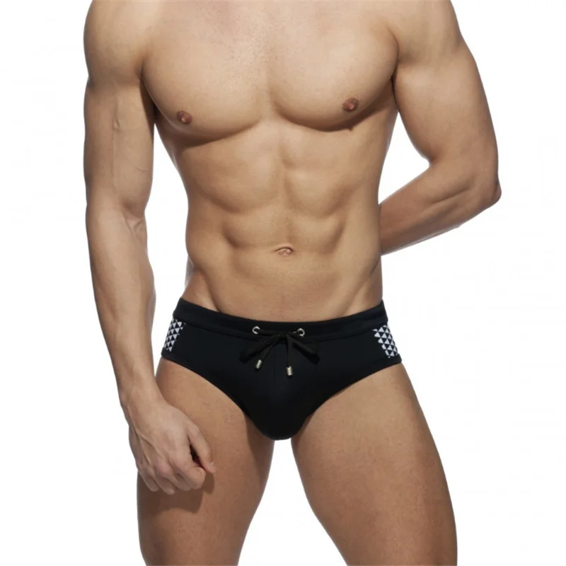 Новинка водонепроницаемый пляжный купальник брифы плавки для плавания