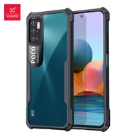 for xiaomi poco m3 pro 5g case xundd airbag shockproof case transparent pc tpu bumper back cover for redmi note 10 5g