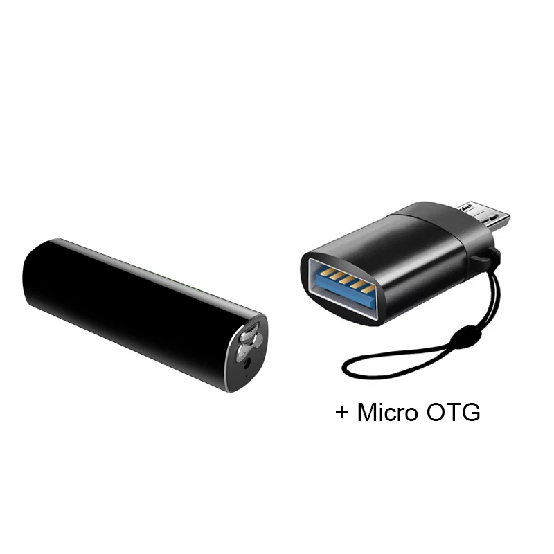 STTWUNAKE диктофон 600 часов записи Магнитный звук диктофон аудио мини usb Профессиональный цифровой микро-накопитель - Цвет: Micro