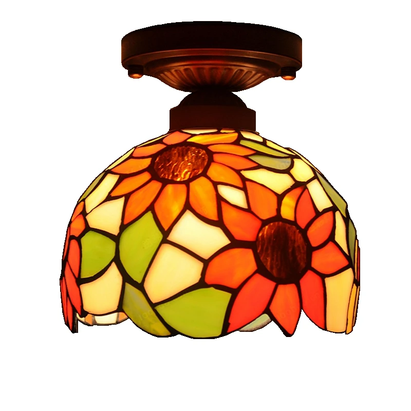 Современные континентальные подсолнухи Проходное освещение небольшой потолок