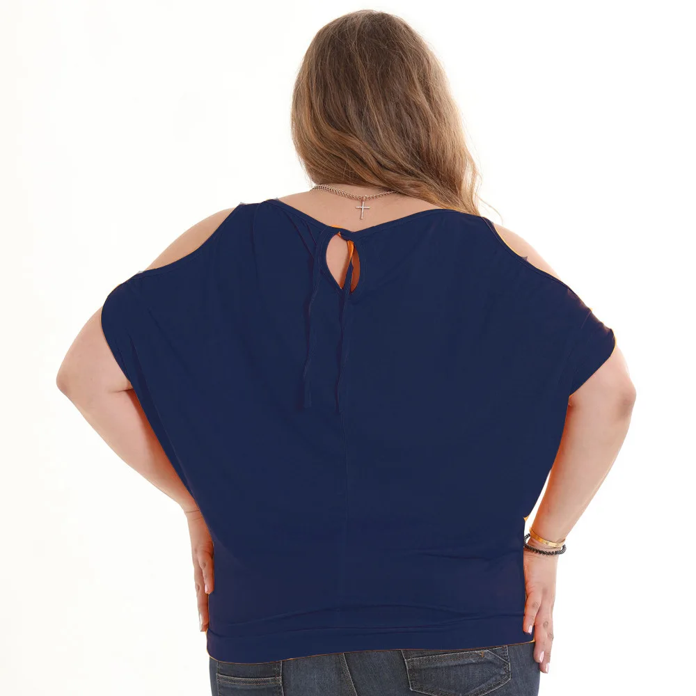 Женская футболка с рукавом летучая мышь в европейском и американском стиле |