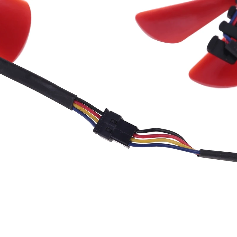 

2pcs 85mm RX-570-RS RX-580-RS FD10U12S9-C Fan for XFX RX470 RX570 RS RX580 RS Video Graphics Card Cooling Fan HCCY