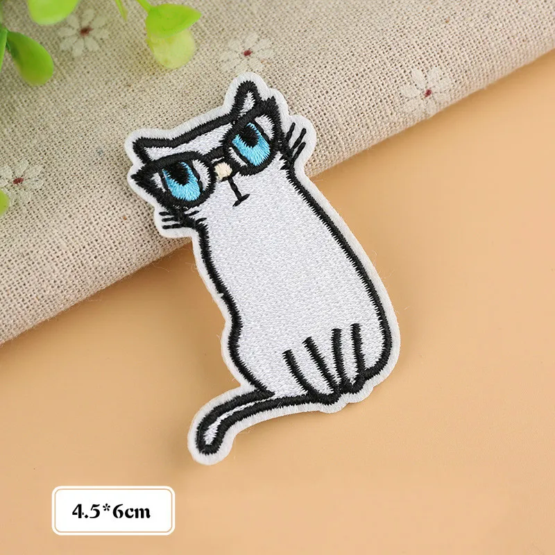 1 шт. милые животные сделай сам вышитые парчи Акула медведь динозавр железные