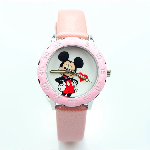 Disney Mickey children's digital watch cartoon love Mouse pointer with luminous Quartz wristwatches birthday gifts | Наручные часы