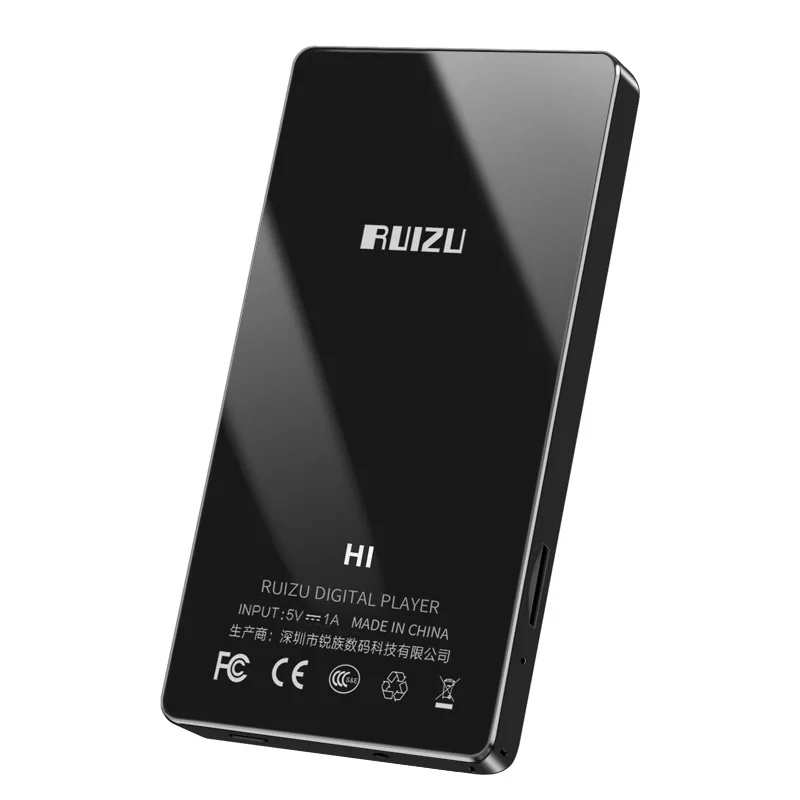 Музыкальный MP3 плеер ruidu H1 с Bluetooth без потерь 1," ЖК-экран поддержка DSD, лирика Displa двунаправленный Blueto