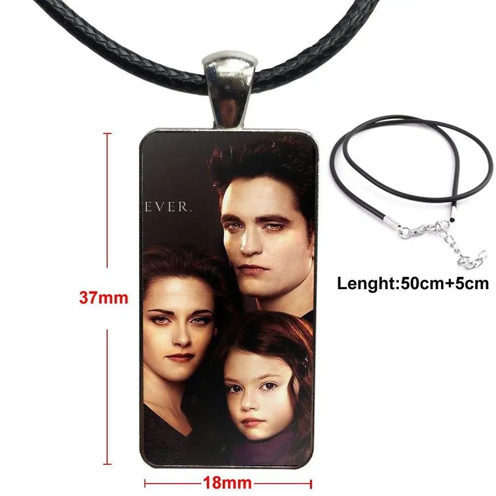 Женское вечернее ожерелье Bella In The Twilight Saga длинная цепочка прямоугольное