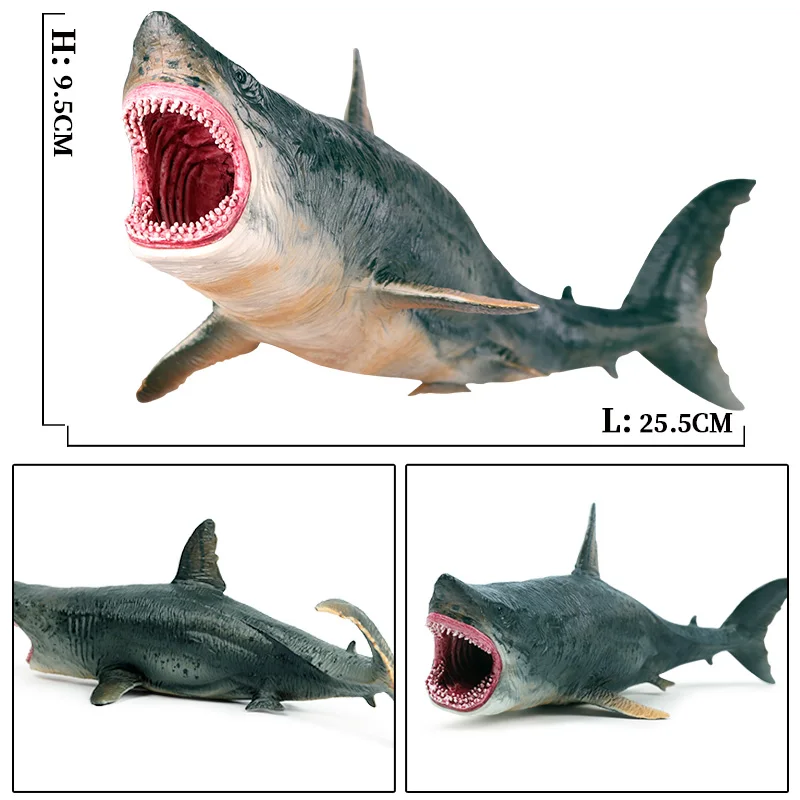 Oenux достаринный морской Океанский Megalodon Lamnidae фигурки дикарь большая акула SeaLife животные модель ПВХ Коллекция детская игрушка