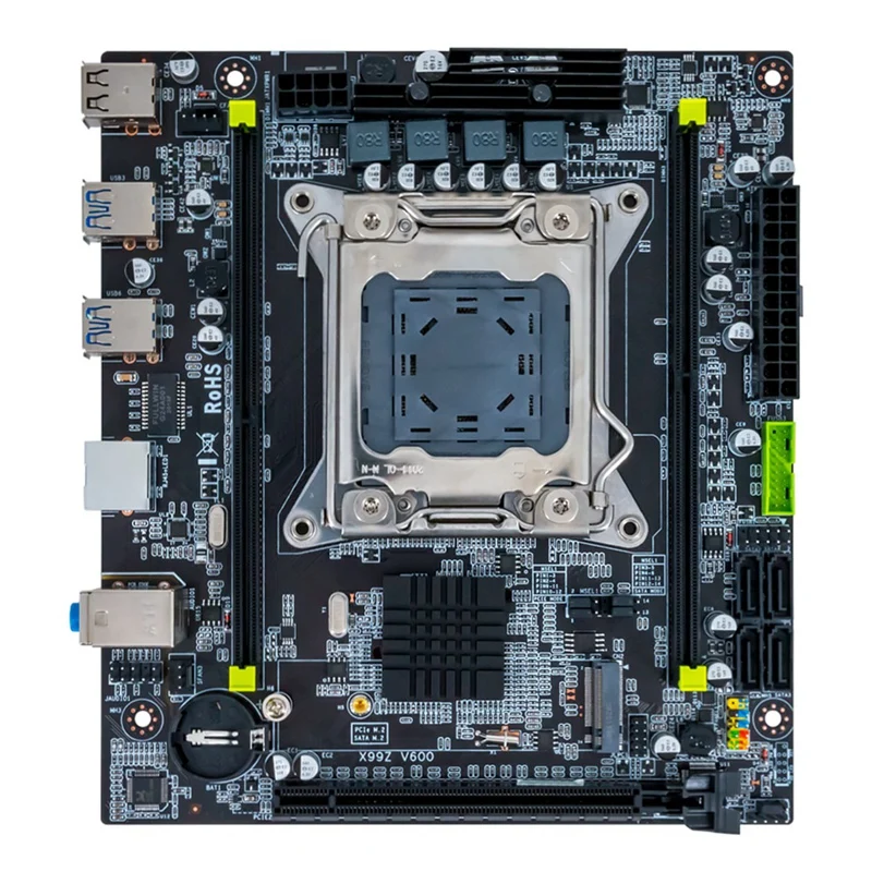 X99-S Computer Motherboard 2011-3 Pin Supports Dual-Channel DDR4 Memory Compatible With E5 2678 V3V4