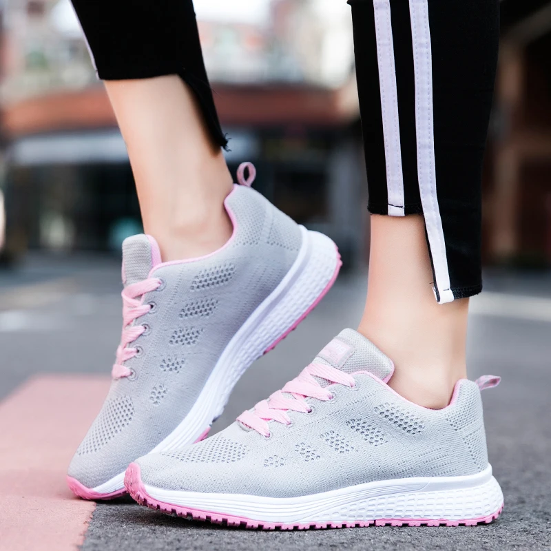 

Unisex Vulcanized Shoes Male Women Trainers Casual Mesh Sneakers Men Flat Shoes Lightweight Soft Breathable Footwear Basket Shoe