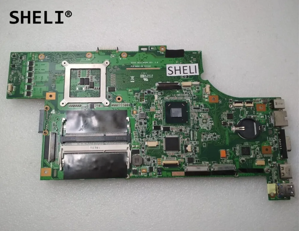Материнская плата SHELI для Asus G53SX с 4 RAM слот материнской платы | Компьютеры и офис