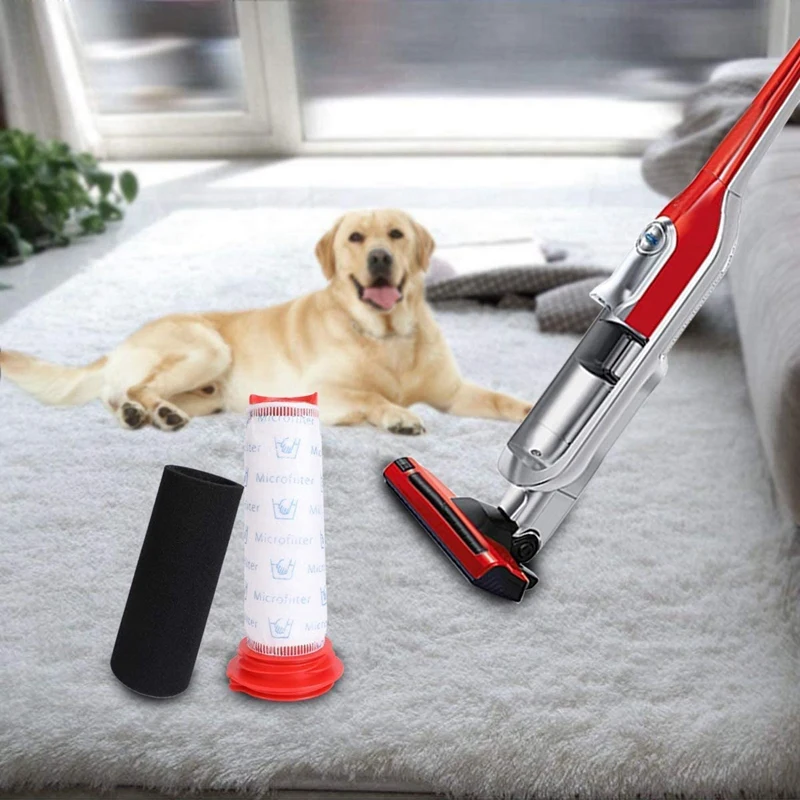 

Replacement Filters for Athlet Upright Cordless Vacuum Cleaner (3 Microsan Stick Filters+3 Foam Filters)