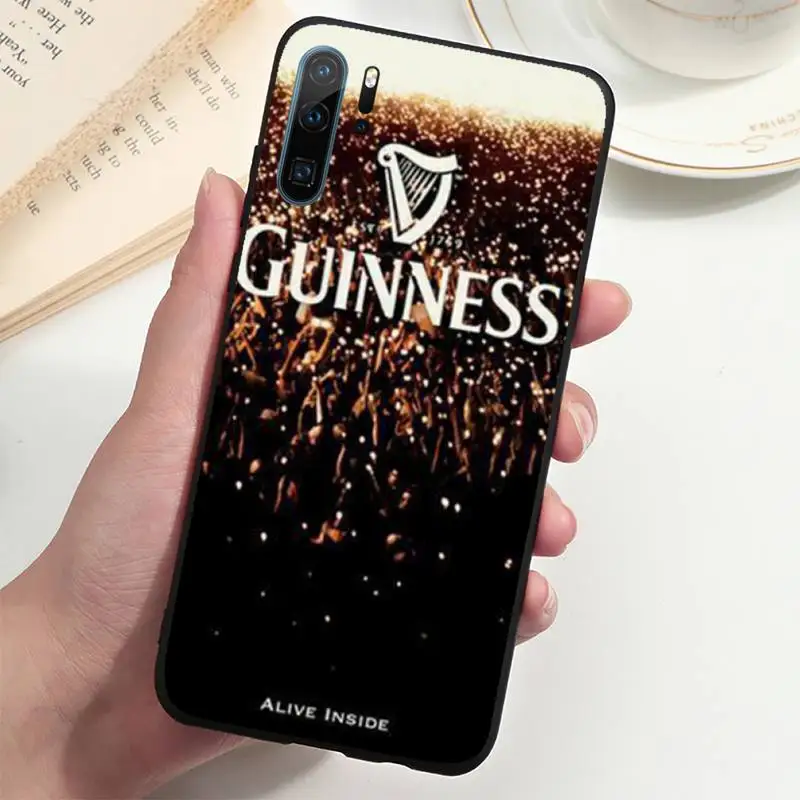 

Guinness Dark Beer Phone Case For Huawei P20 P30 P40 lite Pro P Smart 2019 Mate 10 20 Lite Pro Nova 5t