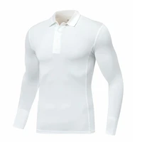 mens golf shirt sportswear long sleeve mens wear t shirt sun protection uv breathable mens outdoor golf clothing
