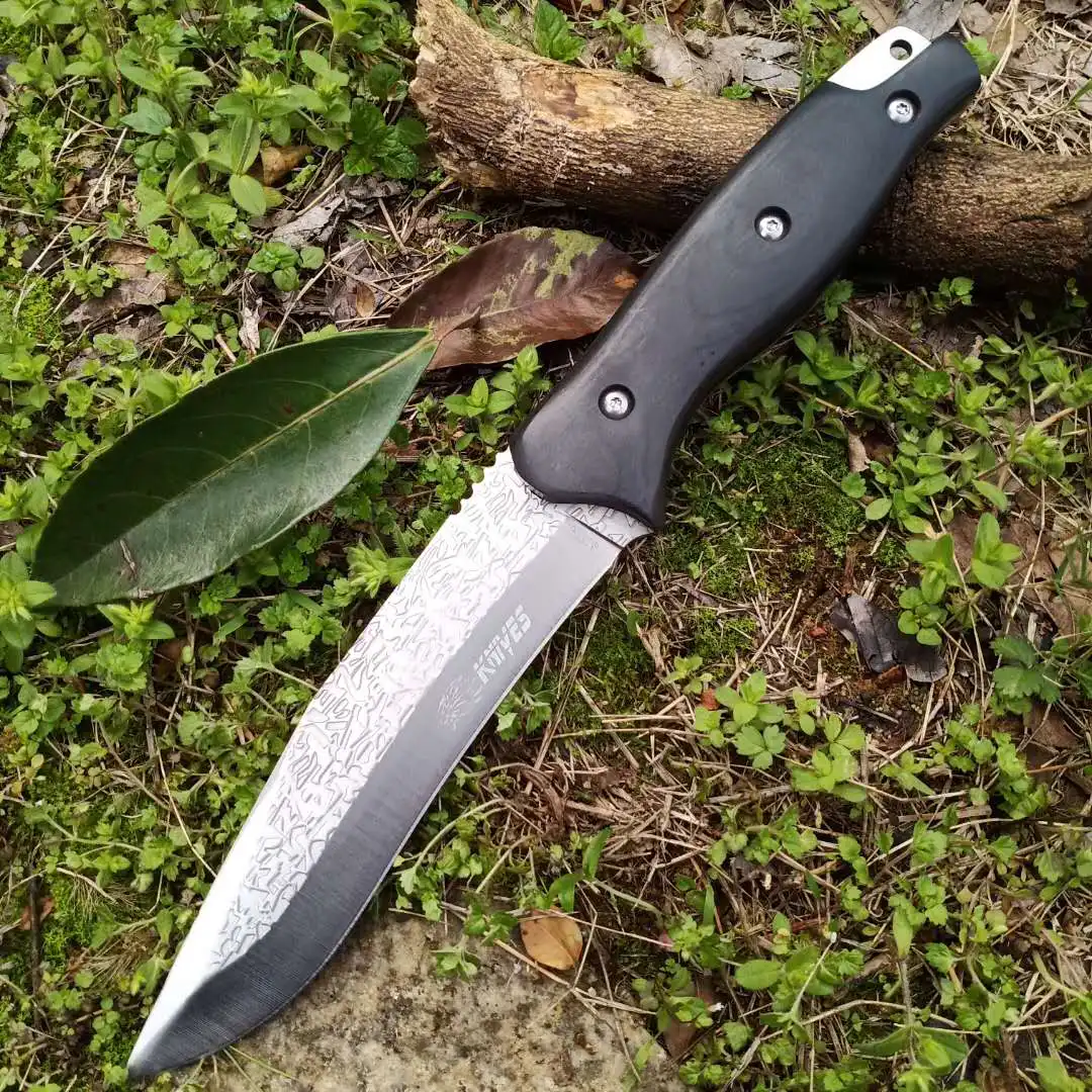 7Cr13 лезвие из нержавеющей стали острый прямой нож коллекция диких выживания